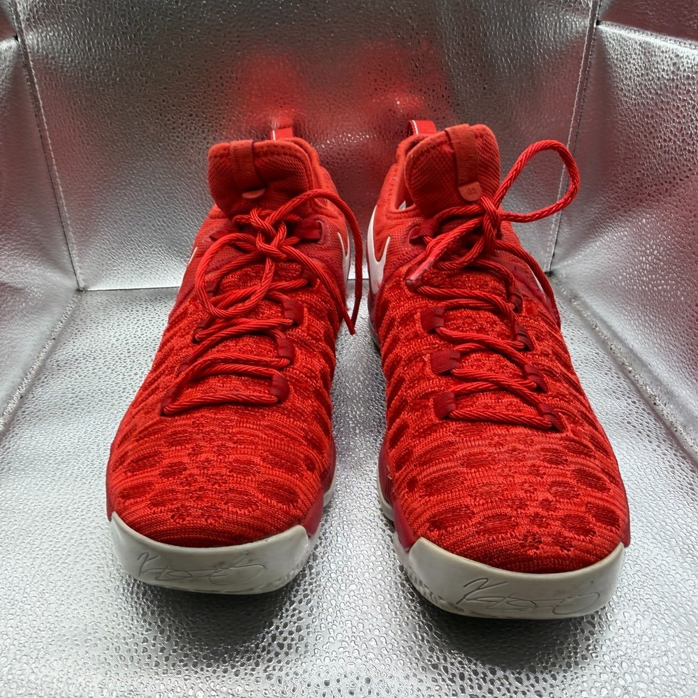 Size‎ 10.5 Nike Air Zoom KD Durant 9 Varsity Red/White Mens Sneakers 843392-611 - Picture 4 of 10